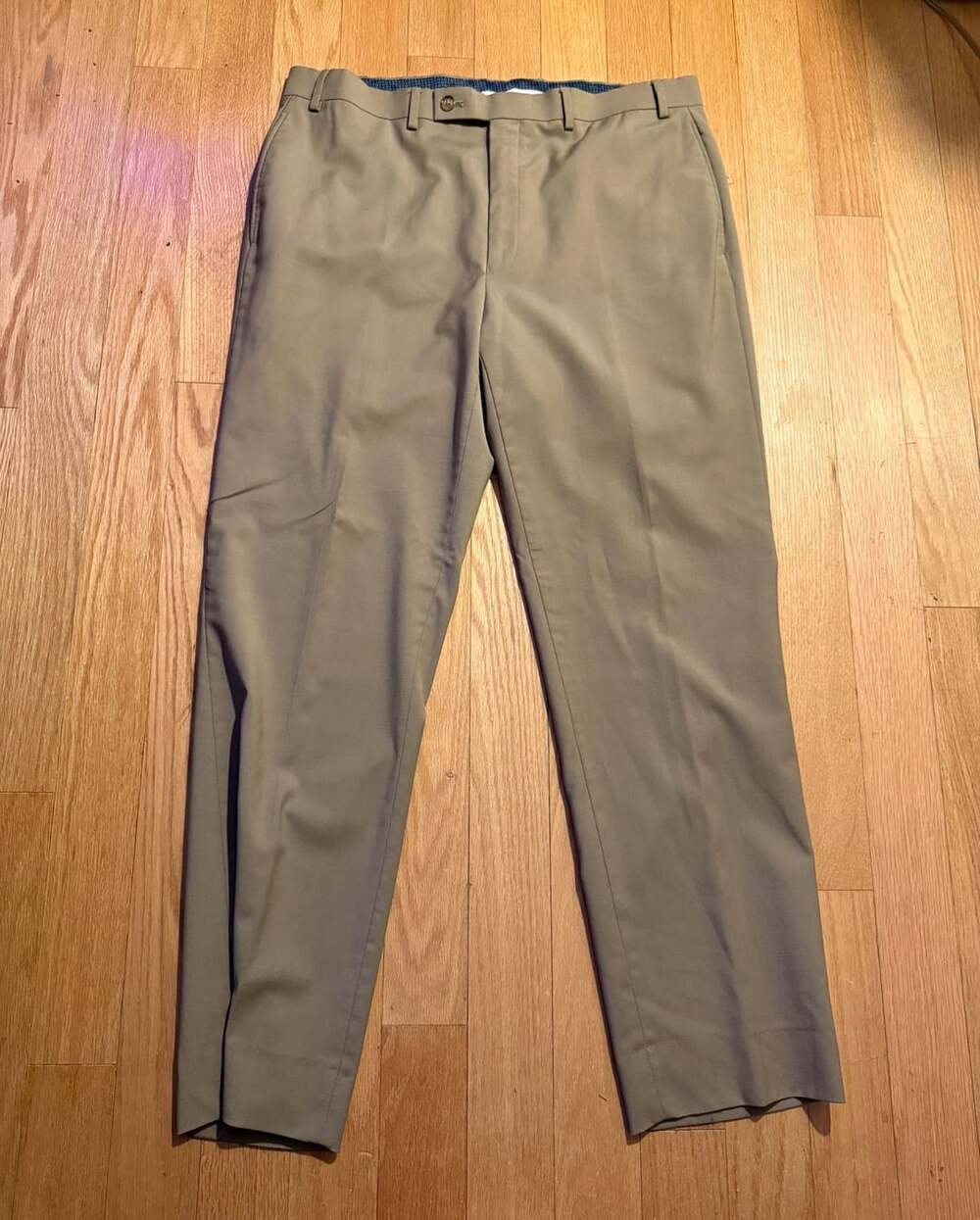 Lauren Ralph Lauren Suit Pants Size 36W x 34L Taupe High Performance Wool